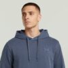 Logo Overdyed Hooded Sweater