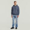 Logo Overdyed Hooded Sweater
