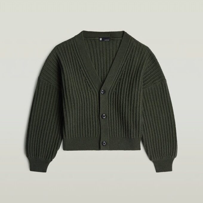 Losse gebreide cardigan Losse gebreide cardigan