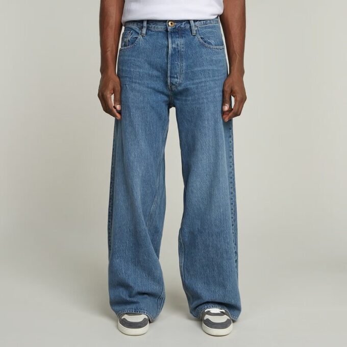 Losse jeans met lange zakken Losse jeans met lange zakken