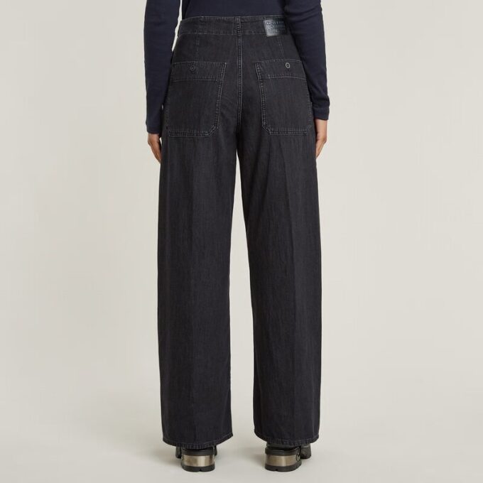 Losse jeans met riem Losse jeans met riem