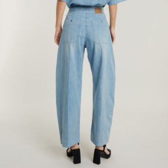 Losse jeans met riem