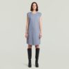 Losse jurk met naaddetail Losse jurk met naaddetail