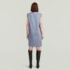 Losse jurk met naaddetail Losse jurk met naaddetail