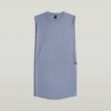 Losse jurk met naaddetail Losse jurk met naaddetail