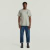 Losse T-shirt met borstafbeelding