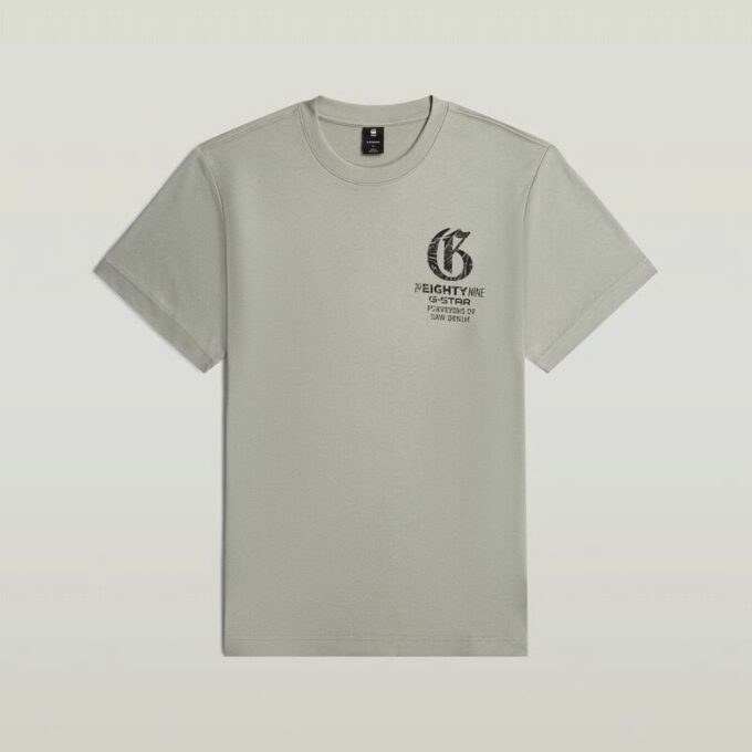 Losse T-shirt met borstafbeelding
