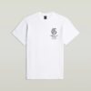 Losse T-shirt met borstafbeelding