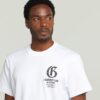 Losse T-shirt met borstafbeelding