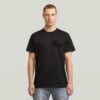 Losse T-shirt met gevlokte achterkant