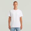 Losse T-shirt met gevlokte achterkant