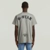 Losse T-shirt met gevlokte achterkant Losse T-shirt met gevlokte achterkant