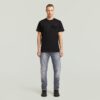 Losse T-shirt met gevlokte achterkant