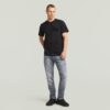 Losse T-shirt met gevlokte achterkant