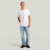 Losse T-shirt met gevlokte achterkant