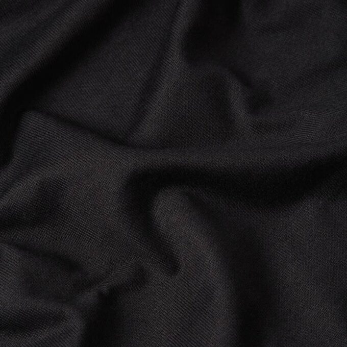 Losse T-shirt met gevlokte achterkant