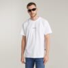 Losse T-shirt met logo op de borst