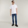 Losse T-shirt met logo op de borst