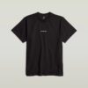 Losse T-shirt met logo op de borst