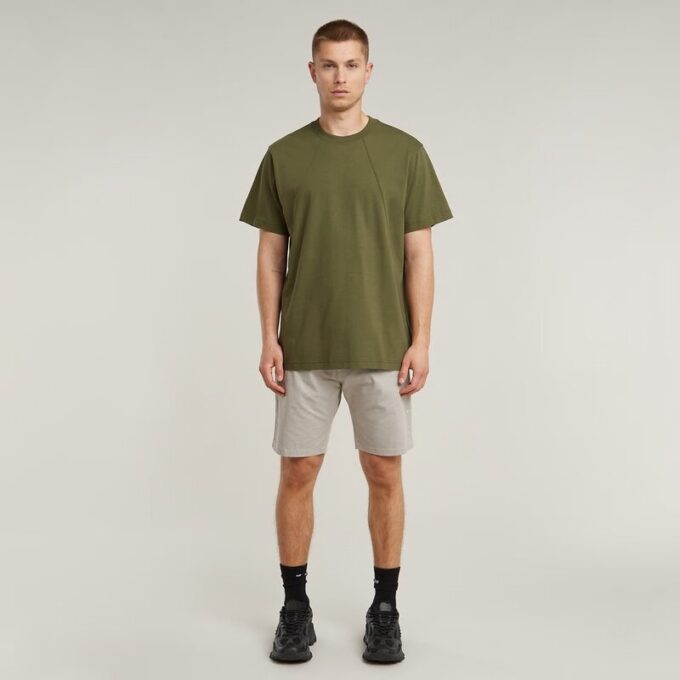Losse T-shirt met naaddetail