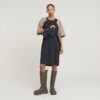 Losse T-shirtjurk met zadelmouwen Losse T-shirtjurk met zadelmouwen