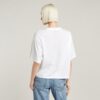 Losse top met horizontale naad Losse top met horizontale naad
