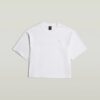 Losse top met horizontale naad Losse top met horizontale naad