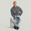 Losse trui van gewassen stoffenmix Losse trui van gewassen stoffenmix