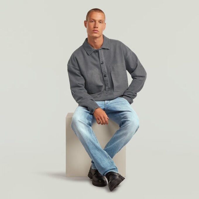 Losse trui van gewassen stoffenmix Losse trui van gewassen stoffenmix