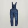 Lynn High Slim Navy Overall Lynn High Slim Navy Overall