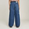 Mega Cargo Broek Denim Mega Cargo Broek Denim
