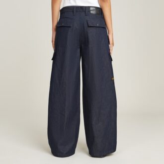 Mega Cargo Broek Denim