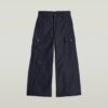 Mega Cargo Broek Denim