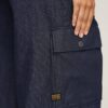 Mega Cargo Broek Denim
