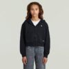 Meisjes AR Hooded Zipp Cropped Cardigan