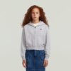 Meisjes AR Hooded Zipp Cropped Cardigan