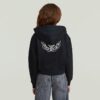 Meisjes AR Hooded Zipp Cropped Cardigan