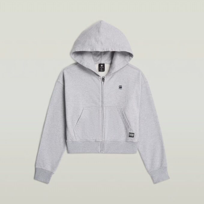 Meisjes AR Hooded Zipp Cropped Cardigan