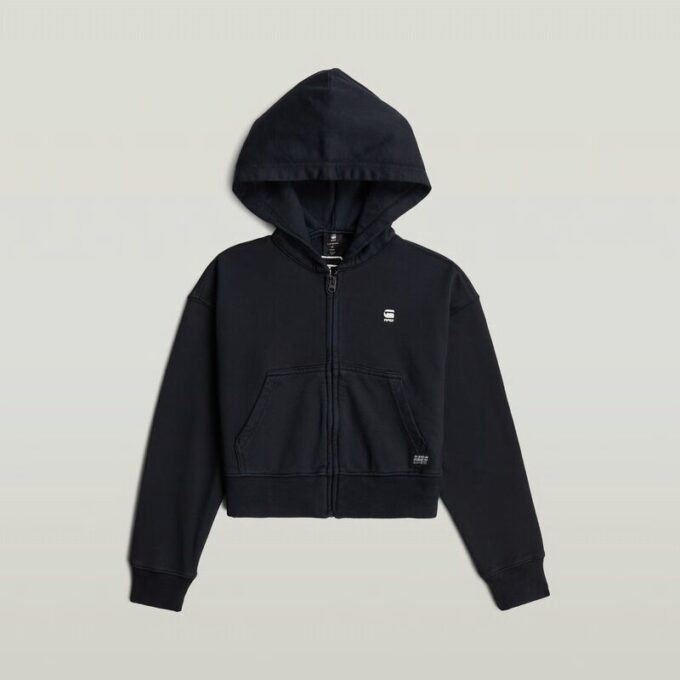 Meisjes AR Hooded Zipp Cropped Cardigan