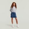 Meisjes AR Hooded Zipp Cropped Cardigan