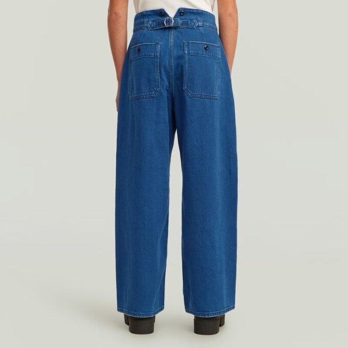 Meisjes Barrel Utility High Loose Jeans