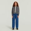 Meisjes Barrel Utility High Loose Jeans