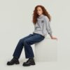 Meisjes Bowey 3D Boyfriend Jeans