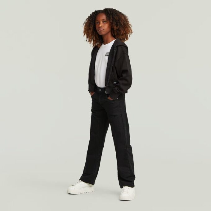 Meisjes Bowey 3D Carpenter Loose Jeans