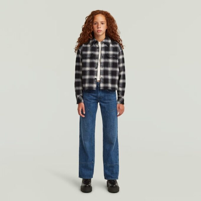 Meisjes Bowey 3D Carpenter Loose Pants Meisjes Bowey 3D Carpenter Loose Pants