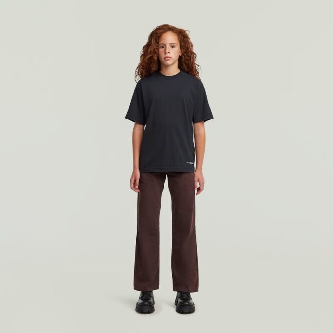 Meisjes Bowey 3D Carpenter Loose Pants Meisjes Bowey 3D Carpenter Loose Pants