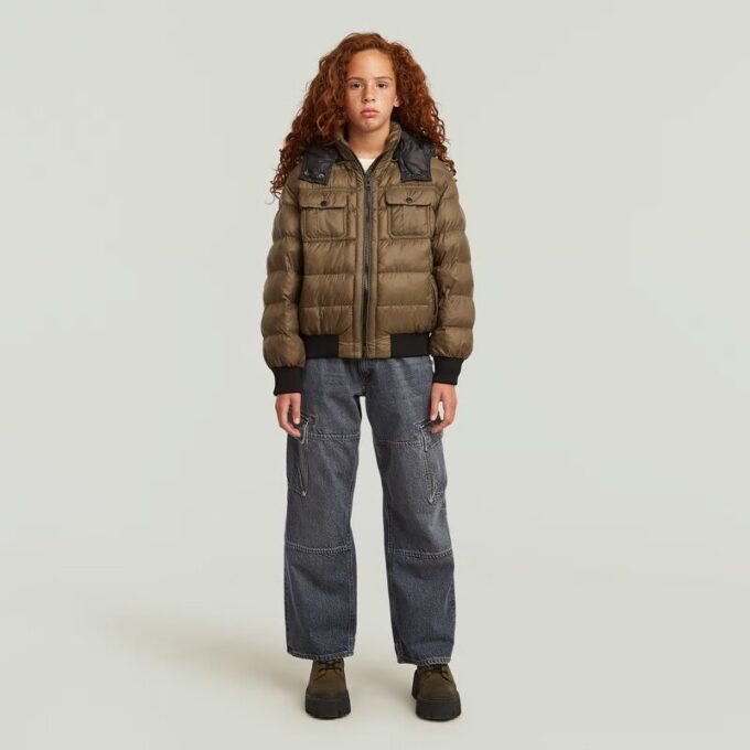 Meisjes Bowey 3D Extreme Cargo Loose Jeans Meisjes Bowey 3D Extreme Cargo Loose Jeans