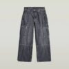 Meisjes Bowey 3D Extreme Cargo Loose Jeans Meisjes Bowey 3D Extreme Cargo Loose Jeans