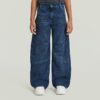 Meisjes Bowey 3D Extreme Carpenter Loose Jeans Meisjes Bowey 3D Extreme Carpenter Loose Jeans