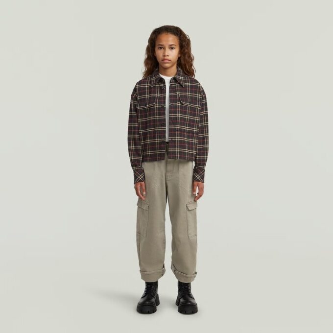 Meisjes Cargo 3D Boyfriend Pant Meisjes Cargo 3D Boyfriend Pant